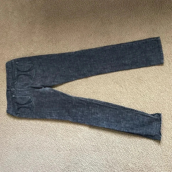 BLACK FADED JEANS STRAIGHT LEG - Picture 4 of 5